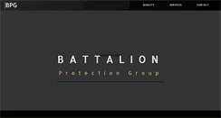 Desktop Screenshot of battalionprotectiongroup.com